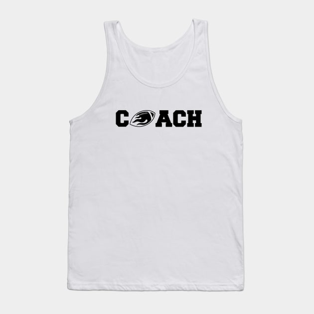 Football Coach Tank Top by Oiyo